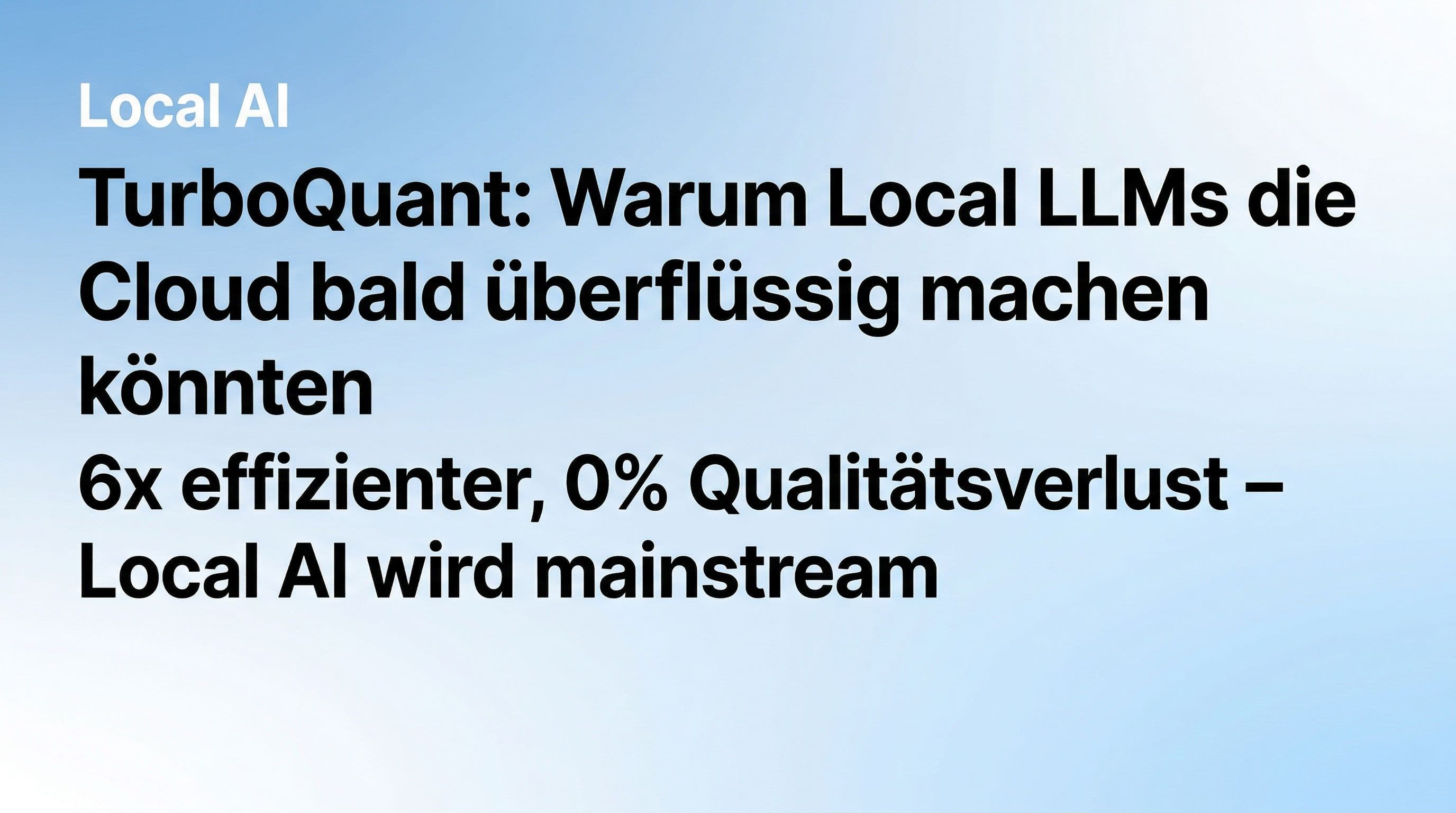 TurboQuant Cover Bild