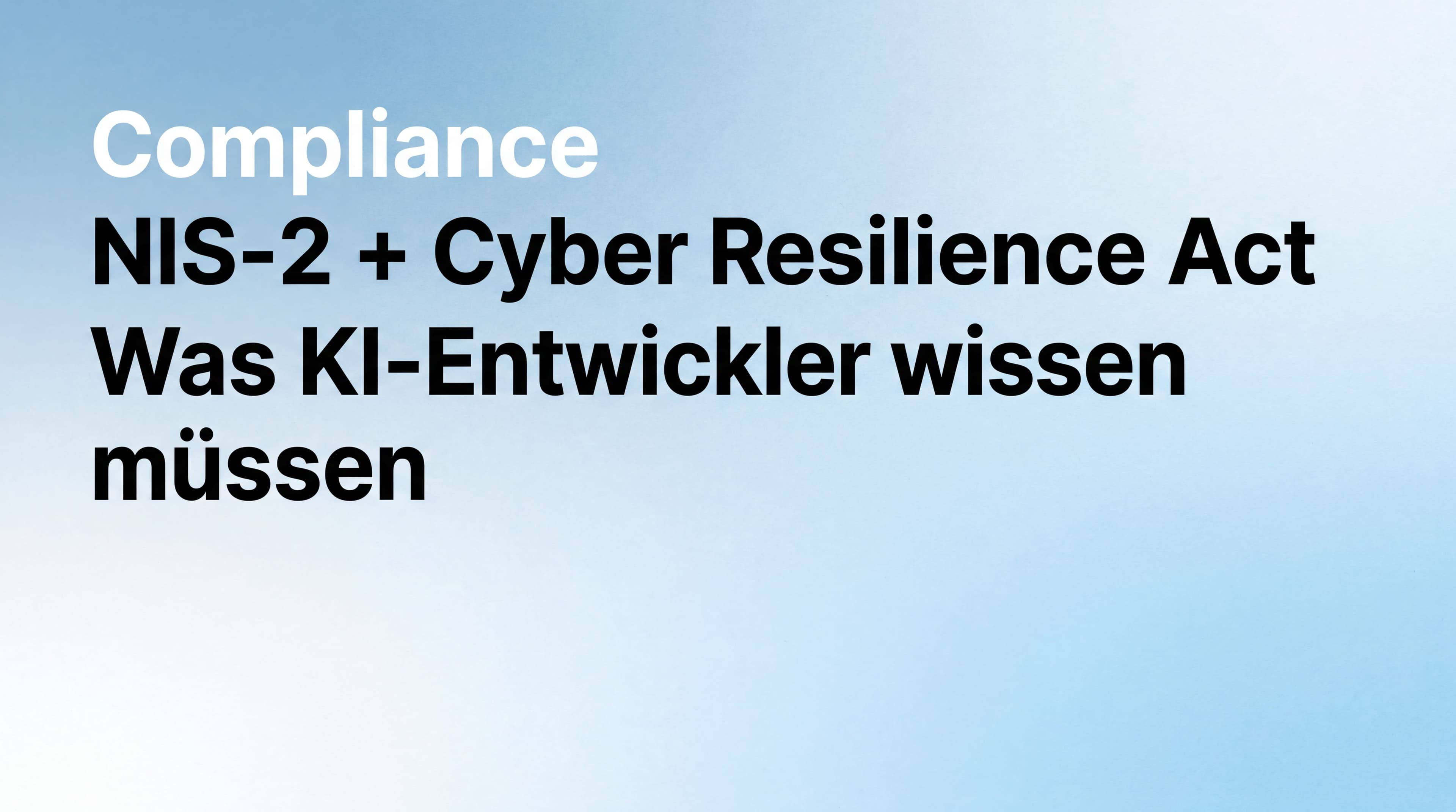 Cover-Bild für Artikel über NIS-2 und Cyber Resilience Act